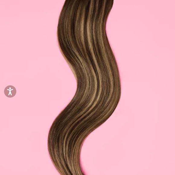 Glam Seamless Hair Extensions tape in 20"
Hazelnut color , - Picture 7 of 7
